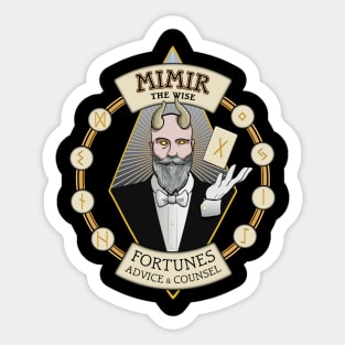 Mimir The Fortune Teller Sticker